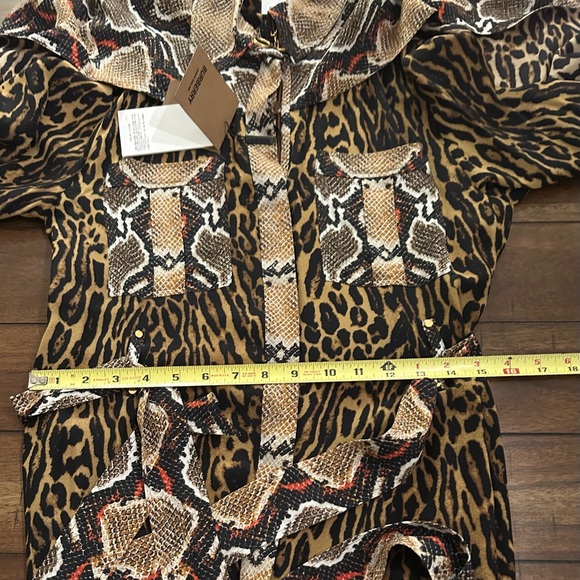 Burberry London Silk Animal Print Costanza Dress Size 6 NEW MSRP 2250.00 - Picture 15 of 16